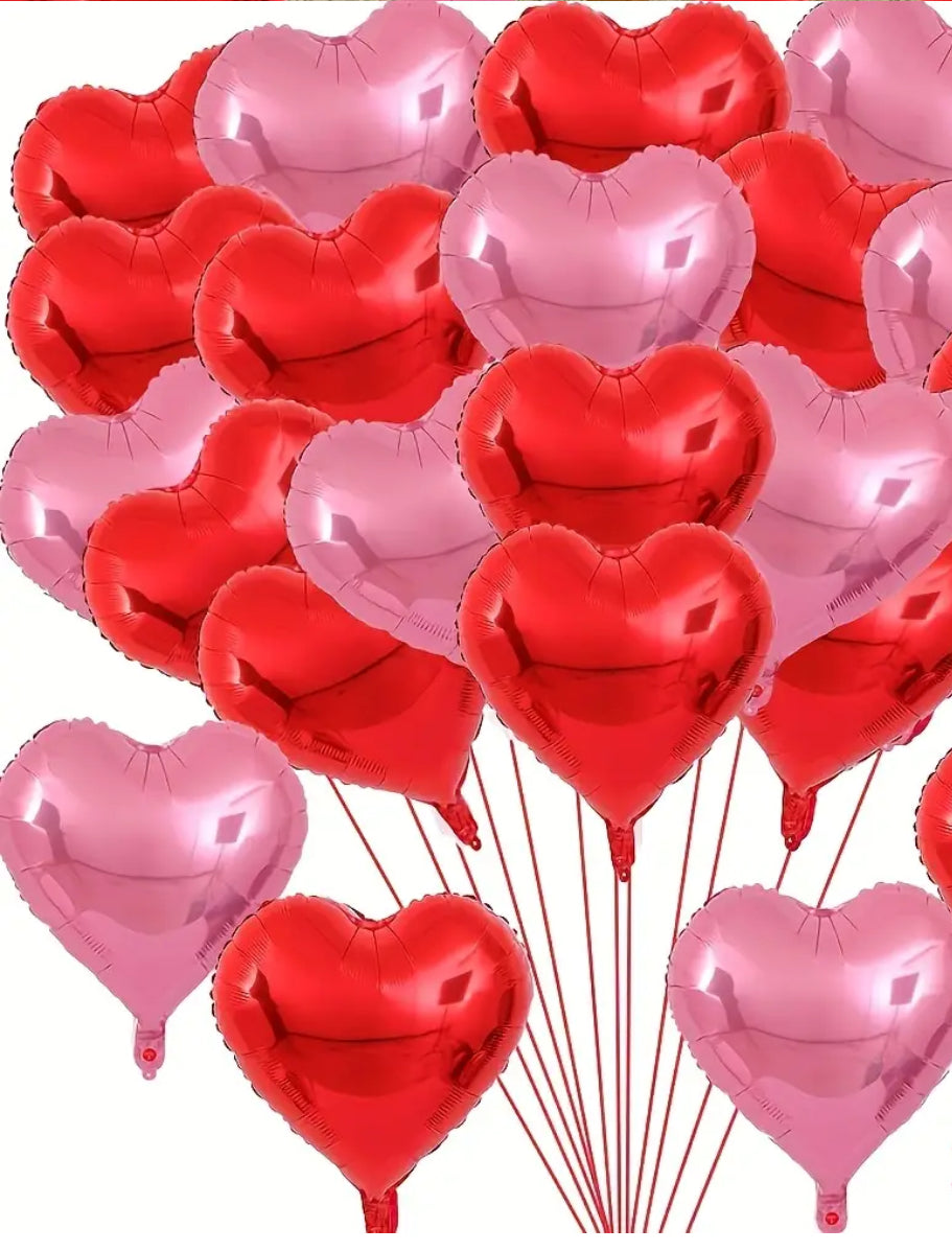 Valentine’s Heart Balloons
