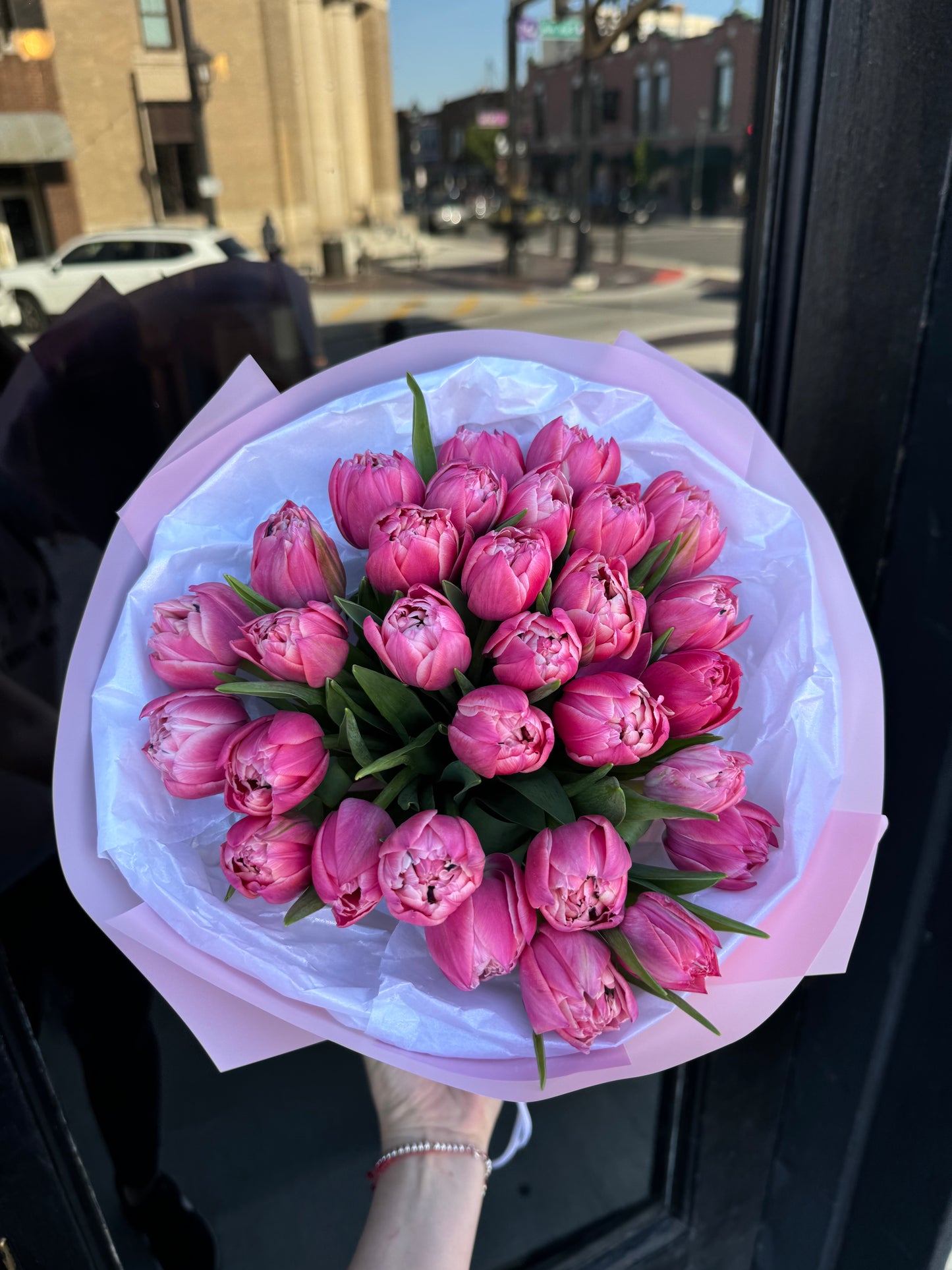 30 Double tulips