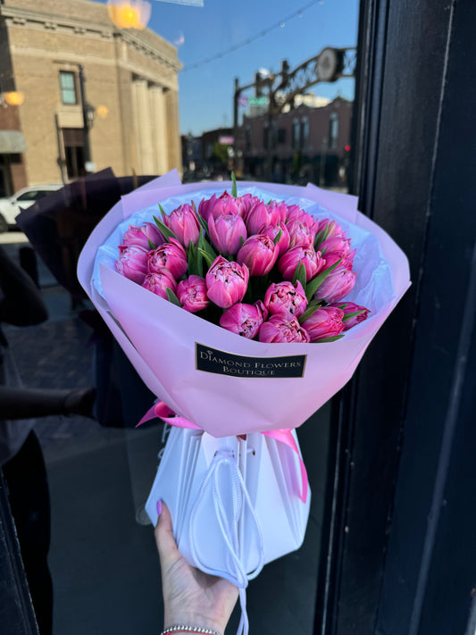 30 Double tulips